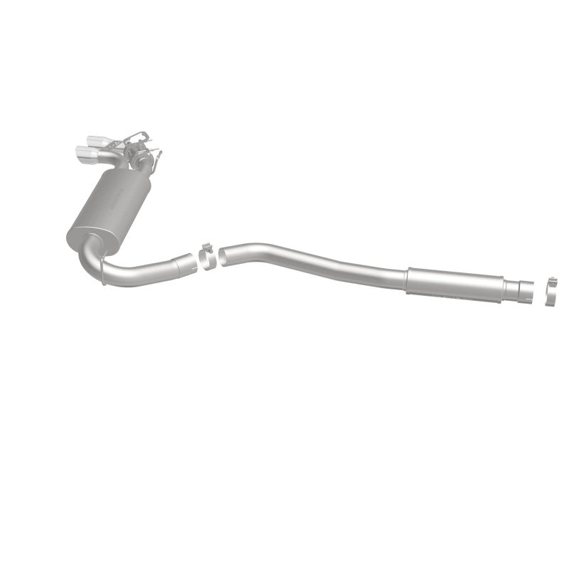 MagnaFlow CB SS 2.5/3in Dual Straight DS Rear Ext 3in Tip 12-15 BMW 328i /428i 2.0L Coupe Sedan - 19195