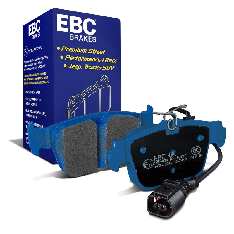 EBC 2022+ Volkswagen GTI/Golf R 2.0T (MK8) Bluestuff Rear Brake Pads - DP52438NDX