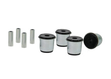 Load image into Gallery viewer, Whiteline Plus 84-01 Jeep Cherokee/93-98 Gr Cherokee/97-06 Wrangler TJ Fr Trailing Arm-Upper Bushing - W51749