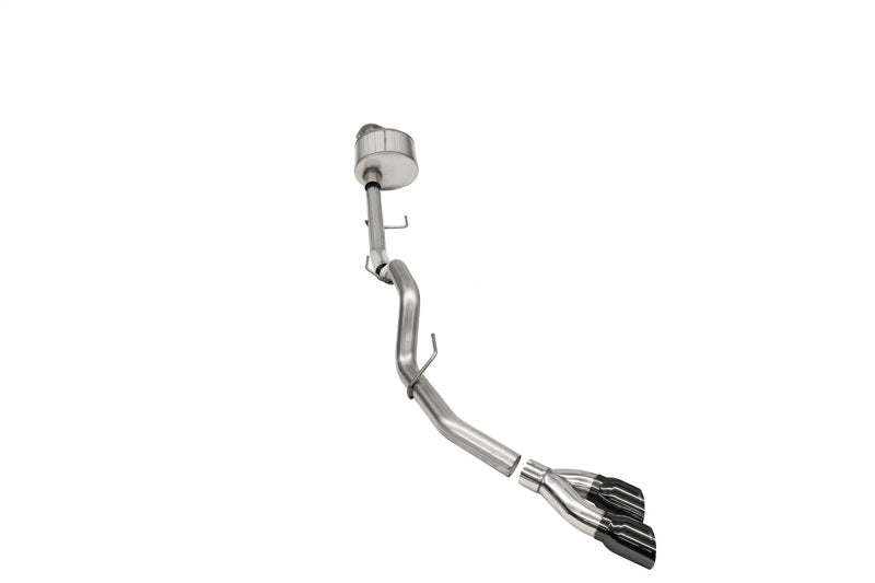 Corsa 2021-2025 Ford F-150 Regular Cab/6.5in Bed 5.0L V8 Xtreme Cat-Back Single Side Exit-Black PVD - 21142BLK