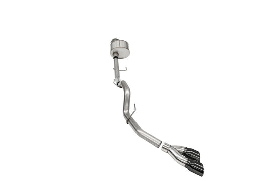 Corsa 2021-2025 Ford F-150 Regular Cab/6.5in Bed 5.0L V8 Xtreme Cat-Back Single Side Exit-Black PVD - 21142BLK