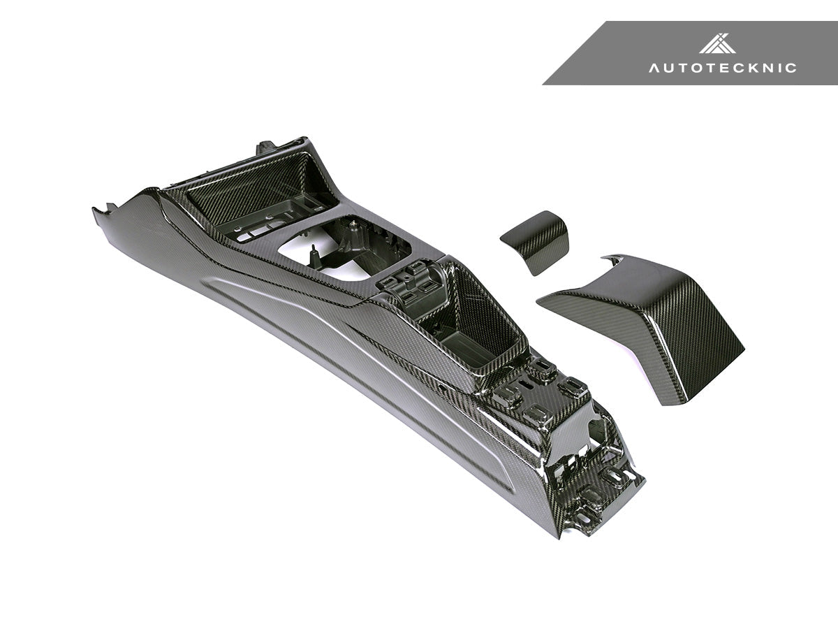 AutoTecknic Pre-Preg Carbon CSL Center Console - BMW G8X M2 / M3 / M4 (Automatic)