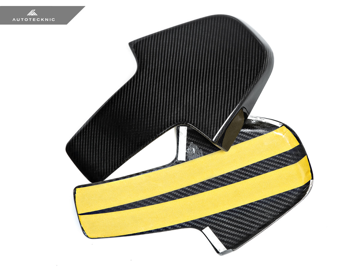 AutoTecknic Dry Carbon Seat Back Cover Set - BMW F97 X3M | F98 X4M