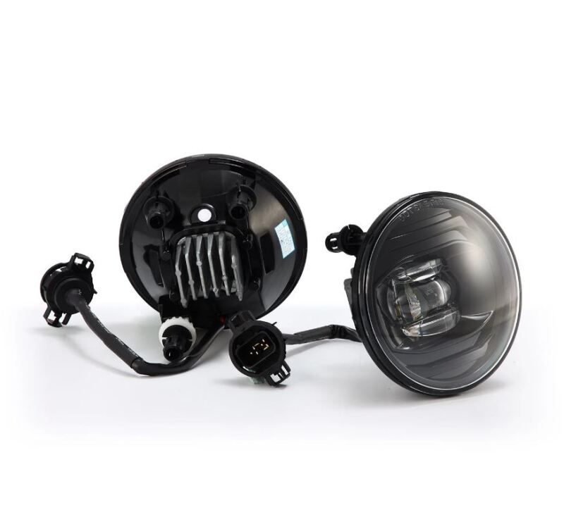 AlphaRex Universal Chevrolet/GMC/Pontiac DoubleTap Dual Color LED Projector Fog Lights - White/Amber - 210007