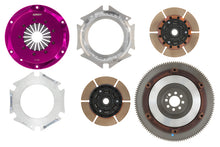 Load image into Gallery viewer, Exedy 2003-2007 Infiniti G35 V6 Hyper Twin Cerametallic Clutch Sprung Center Disc Push Type Cover - NM072HD