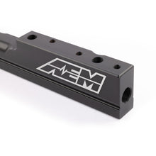 Load image into Gallery viewer, AEM 99-00 Honda Civic Si Black Fuel Rail - 25-103BK