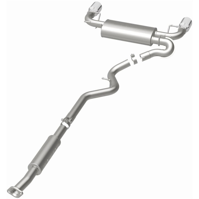 MagnaFlow 13 Scion FR-S / 13 Subaru BRZ Dual Split Rear Exit Stainless Cat Back Performance Exhaust - 15157