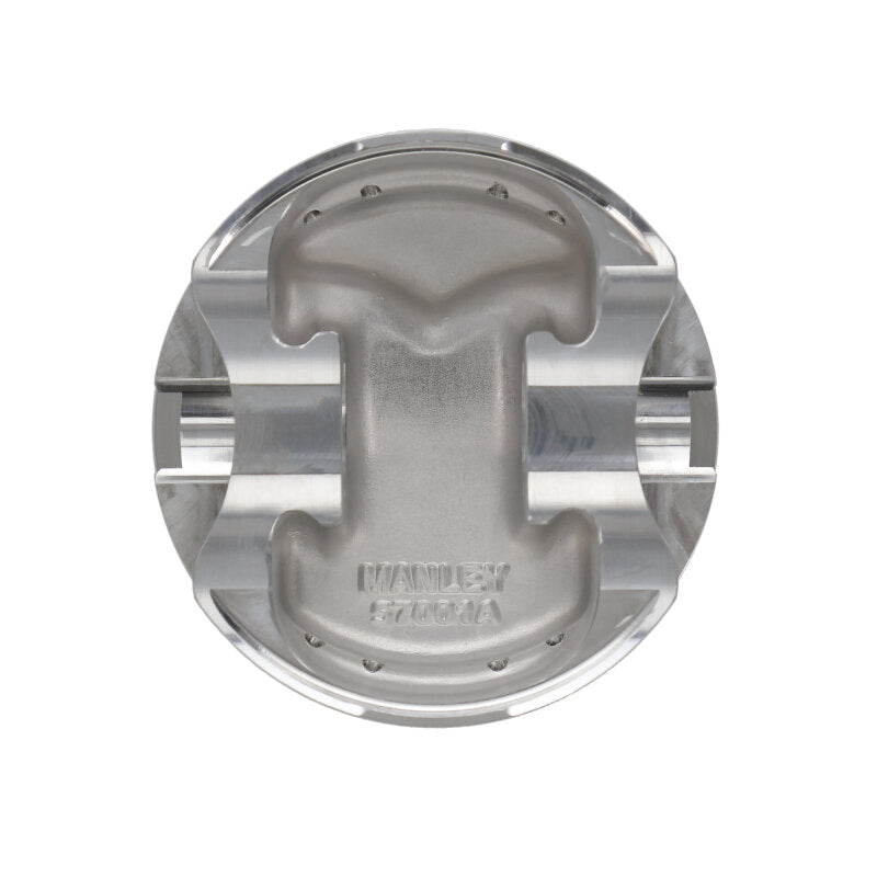 Manley Chevrolet Small Block Piston Set - 4.060in Bore 1.550in CH, -4.00 CC - 590560SMS-8