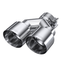 Load image into Gallery viewer, MBRP Universal T304 SS Dual Tip 4in OD/2.5in Inlet - T5177