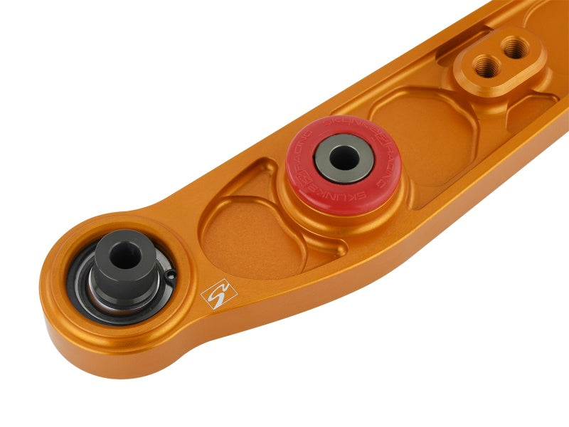 Skunk2 Honda/Acura EG/DC Alpha Series Rear Lower Control Arm Set - Gold - 542-05-1110