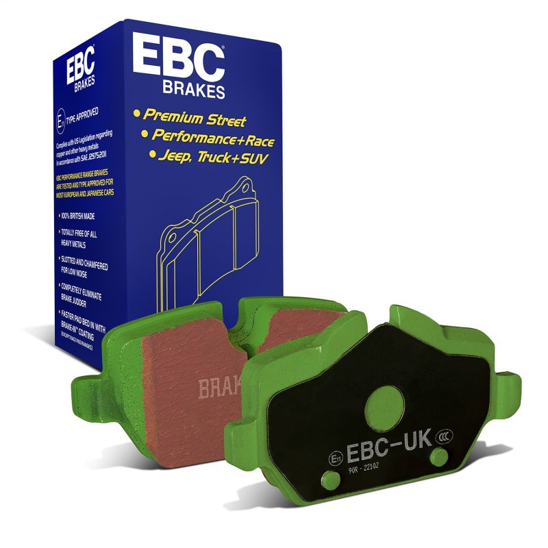 EBC 10+ Mini Countryman 1.6 Cooper Greenstuff Rear Brake Pads - DP22102