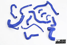 do88 98-02 Audi S4/RS4 2.7L BiTurbo (B5) Radiator Hoses - Blue - DO88-KIT133B