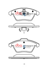 Load image into Gallery viewer, DBA 13-24 Scion FR-S (w/292mm Front Rotor) Front Street Series Brake Pads - DB15308SS