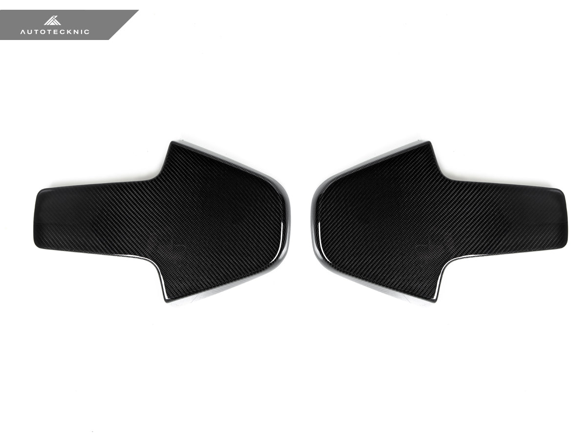 AutoTecknic Dry Carbon Seat Back Cover Set - BMW F97 X3M | F98 X4M