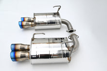 Load image into Gallery viewer, Invidia 22+ Subaru WRX Q300 3.5in. Rolled Dual Wall T.I Tip Axle-back Exhaust - HS22SW4AQ4RTL