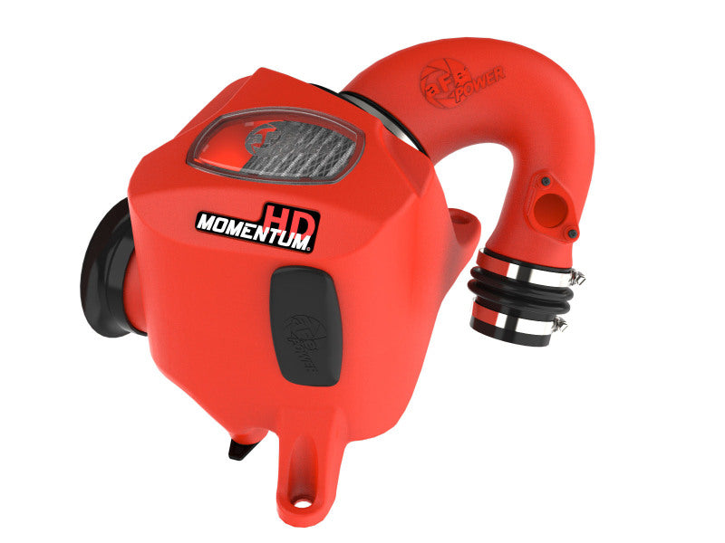 aFe 15-25 Toyota Hilux L4-2.4/2.8L (td) Momentum HD Cold Air Intake System Red w/ Pro DRY S Filter - 50-70063DR
