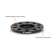 Load image into Gallery viewer, Mishimoto Wheel Spacers - 5x120 - 72.6 - 12 - M14 - Black