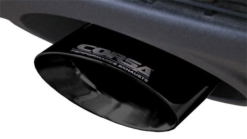 Corsa 2010-2015 Chevrolet Camaro Coupe SS 6.2L V8 Auto Black Sport Cat-Back + XO Exhaust - 14952BLK