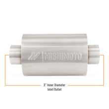 Load image into Gallery viewer, Mishimoto Universal Resonator with 3in Inlet/Outlet - Brushed - MMEXH-RES-3BR