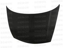 Load image into Gallery viewer, Seibon 06-08 Honda Civic 4 Door JDM / Acura CSX (FD1/2/3/5) OEM Carbon Fiber Hood - HD0607HDCV4DJ-OE