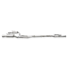 Load image into Gallery viewer, Stainless Works 2008-09 Pontiac G8 GT 3in Catback System X-Pipe Turbo Chambered Muffler 3.5in Tips - PG8CBFC