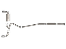 Load image into Gallery viewer, aFe 22-23 Hyundai Kona N L4-2.0L (t) Takeda 3in 304 SS Cat-Back Exhaust System w/ Polished Tips - 49-37033-P