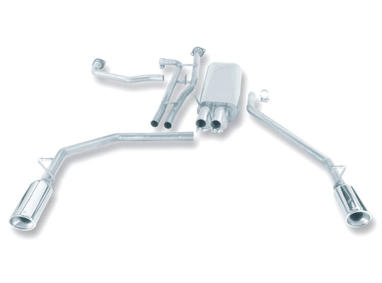 Borla 04-15 Nissan Titan 5.6L-V8 2&4WD Catback Exhaust System - 140079