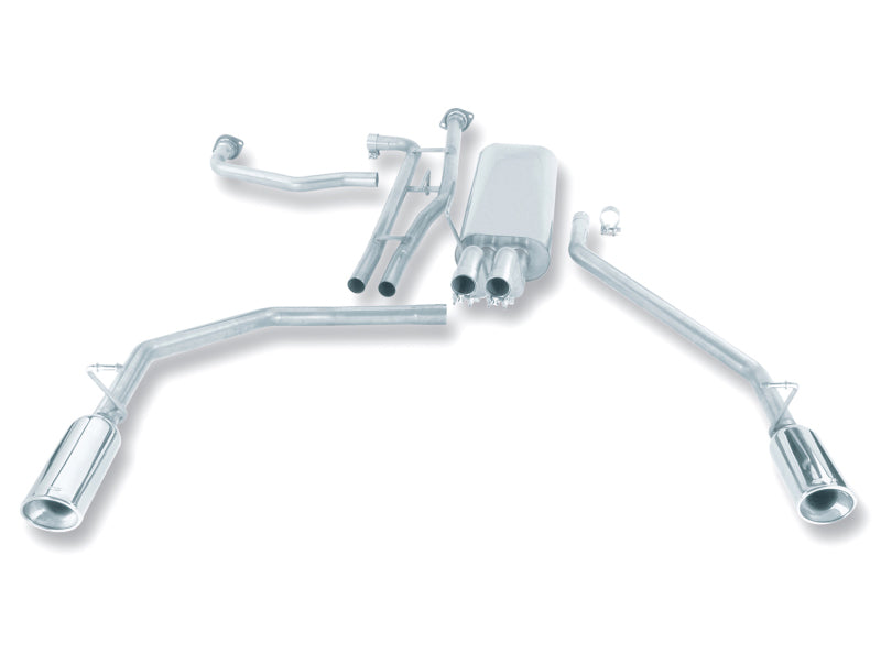 Borla 04-15 Nissan Titan 5.6L-V8 2&4WD Catback Exhaust System - 140079