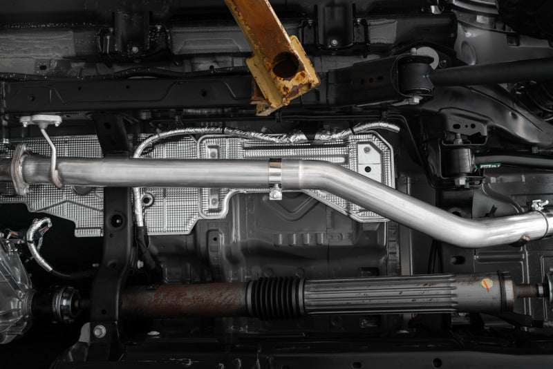 MBRP 21-Up Ford Bronco 2.3L/2.7L EcoBoost 2/4DR T304 Stainless Steel High Clearance Cat-back Exhaust - S5237304