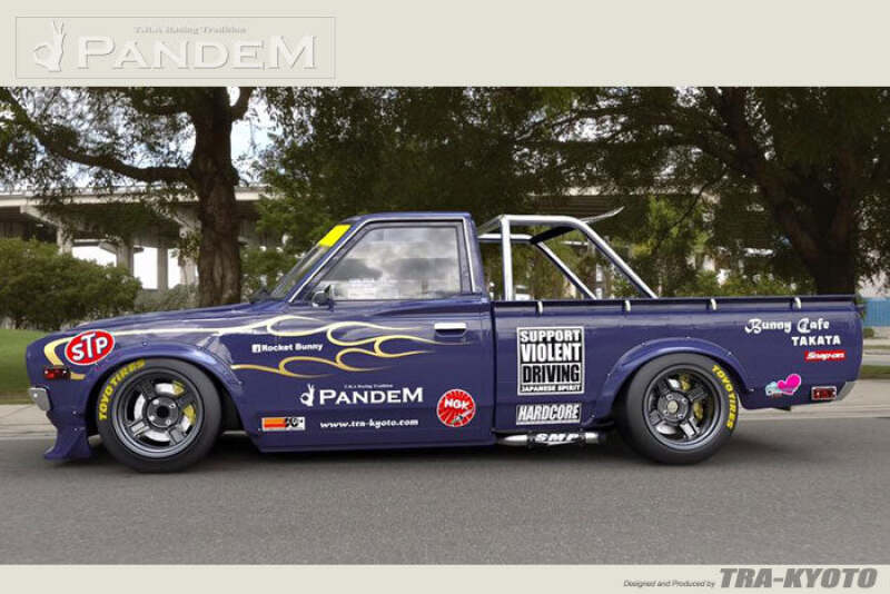 GReddy 73-79 Datsun 620 2-Door Pandem Front Over-Fenders - 17020652