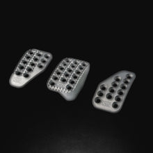 Load image into Gallery viewer, OMP Sand-Blasted Aluminum Pedals (Set of 3) - OA0-1000-003