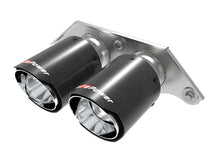 Load image into Gallery viewer, aFe Power Mach Force Xp 4in 304 SS Bolt-On Exhaust Tips Carbon Fiber 14-19 Porsche 911 GT3 3.8L/4.0L - 49C36435-C