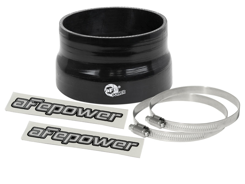 aFe Magnum FORCE Intake Coupling Kit (4-1/4 IN ID to 3-3/4 IN ID x 2-1/4 IN L) Straight Black - 59-00091