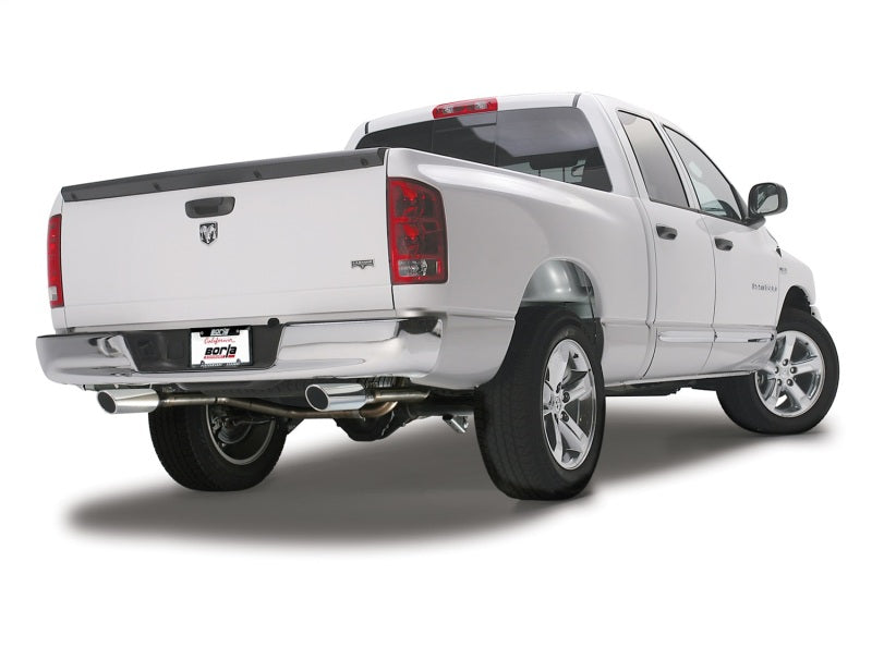 Borla 09-13 Dodge RAM 1500 5.7L CC/SB w/Fact Sngl Exhaust C/B 3x2.5in Single Round Rolled Split Rear - 140308