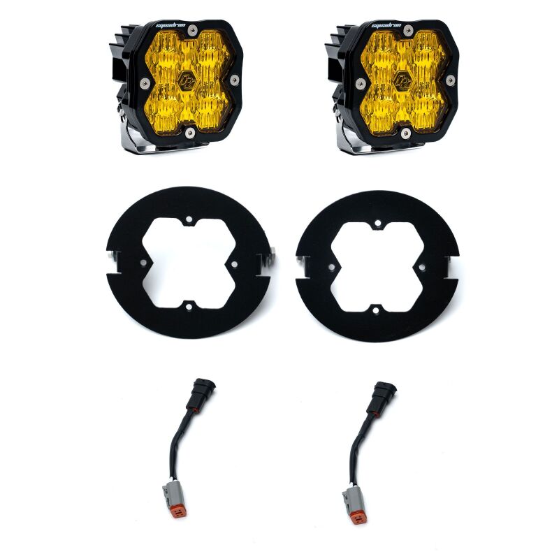 Baja Designs 06-14 Ford F-150 / 07-13 Toyota Tundra & 05-11 Tacoma Squadron 2.0 FPK - Amber - 440076