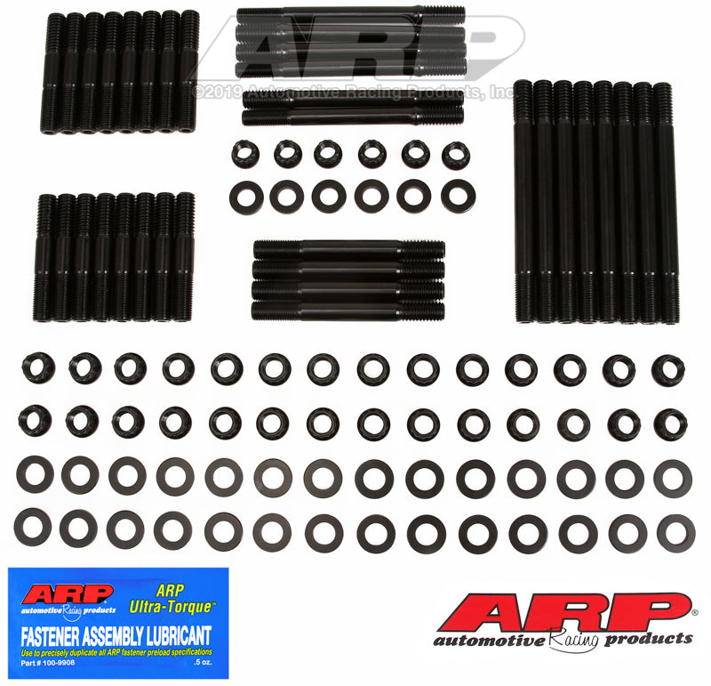 ARP SB Chevy, w/Bowtie alum and cast block, head stud kit - 234-4320