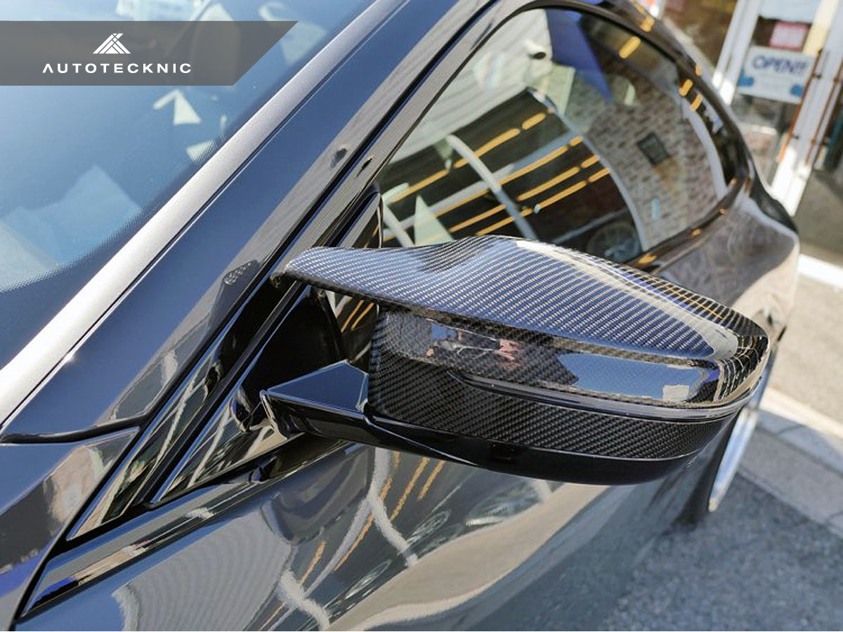 AutoTecknic G8X Style M-Inspired Version II Dry Carbon Mirror Covers - BMW G30 5-Series