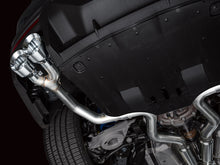 Load image into Gallery viewer, AWE 2024 Ford Mustang Dark Horse S650 RWD Track Edition Cat-Back Exhaust w/ Quad Chrome Silver Tips - 3020-42375