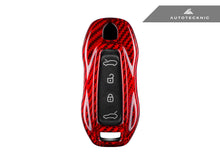 Load image into Gallery viewer, AutoTecknic Dry Carbon Key Remote Trim - Porsche Macan EV 2024-Up