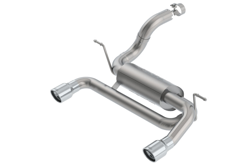 Borla 18-19 Jeep Wrangler JL/JLU 2.0L 4Cyl 2DR/4DR Axle Back Exhaust ATAK w/ 3.5in Tips - 11964