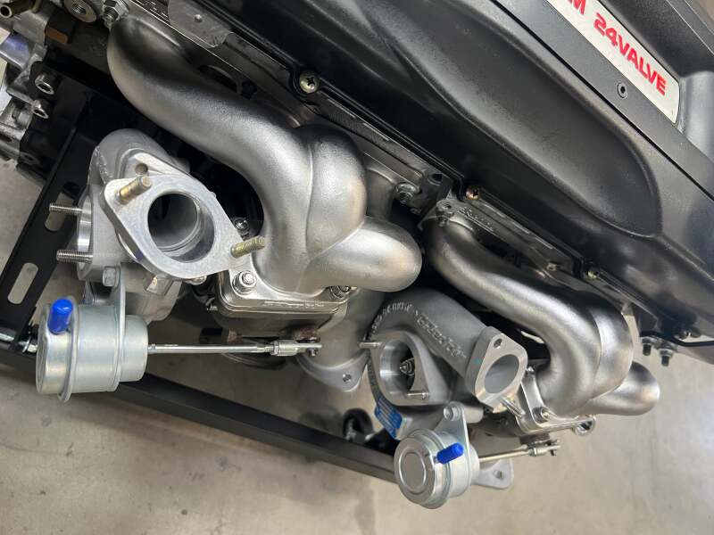 GReddy 89-94 Nissan Skyline GT-R Twin GReddy/MHi T517Z 8cm2 Upgrade Kit w/ Hardware - 11520074