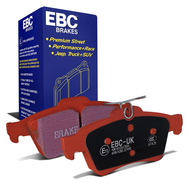 EBC 08-10 Chevrolet Cobalt 2.0 Turbo (SS) Redstuff Rear Brake Pads - DP31749C