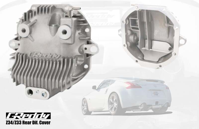 GReddy Nissan Z33/Z34 High Capacity Differential Cover - 14520403