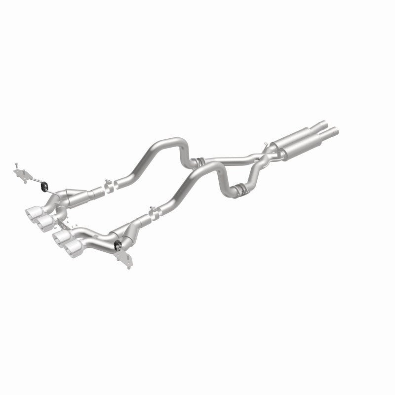 Magnaflow 00-04 Chev Corvette V8 5.7L Comp Series Quad Ctr Rr Exit SS Cat-Back Perf Exhaust - 15281
