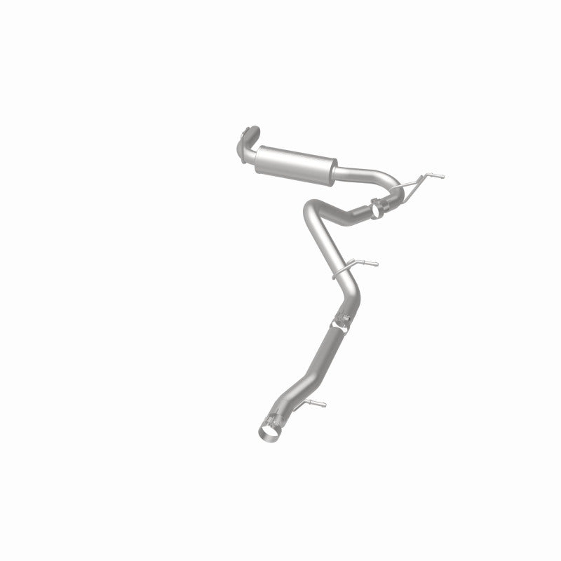MagnaFlow 12-14 Jeep Wrangler 3.6L Single Straight Rear P/S Exit Stainless C/b Perf Exhaust-Comp - 15118
