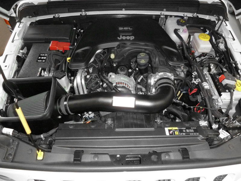 K&N 2018 Jeep Wrangler JL V6-3.6L F/I Blackhawk Performance Intake Kit (No Jeep Grand Cherokee) - 71-1576