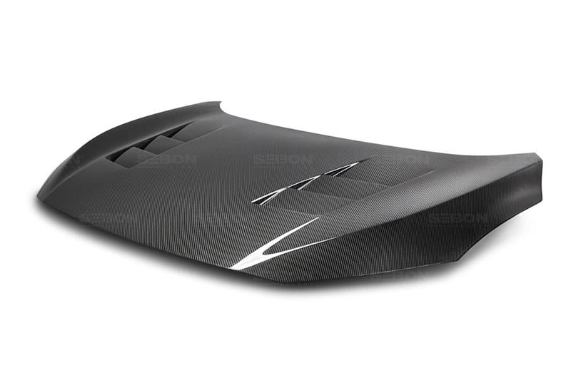 Seibon 2016-2018 Honda Civic Coupe/Sedan/Hatchback TS-Style Carbon Fiber Hood - HD16HDCV-TS
