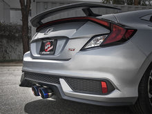 Load image into Gallery viewer, aFe Takeda 3in 304 SS Cat-Back Exhaust System w/ Blue Tips 2017 Honda Civic Si I4 1.5L (t) - 49-36618-L