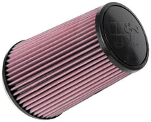 Load image into Gallery viewer, K&amp;N Universal Clamp-On Air Filter 4-1/2in FLG / 5-7/8in B / 4-1/2in T / 8-3/8in H - RU-1008