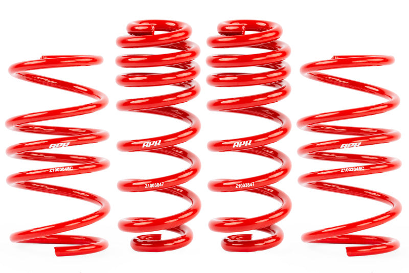 APR 22-26 Volkswagen GTI (MK8) Lowering Springs -Red - SUS00016